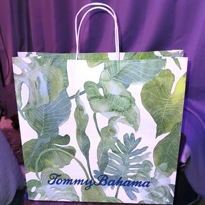 10 Tommy Bahama Gift Bags/Shopping Bags.